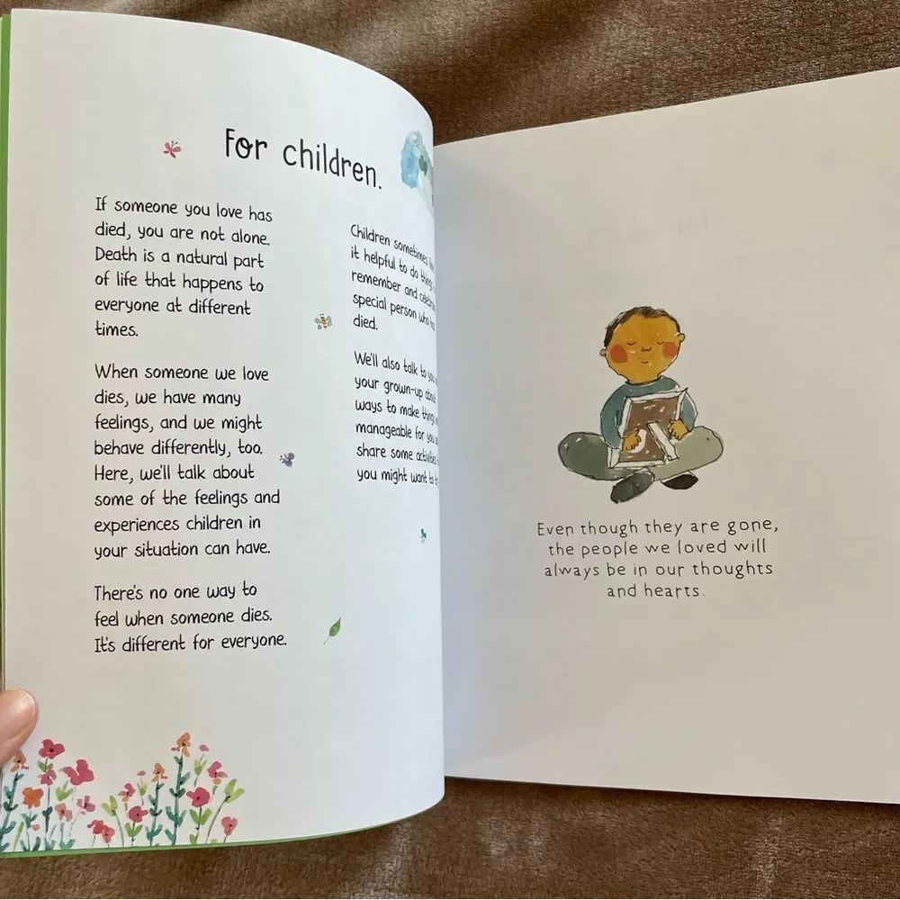 Someone I love Has Died - Grief Activities Book for Children
